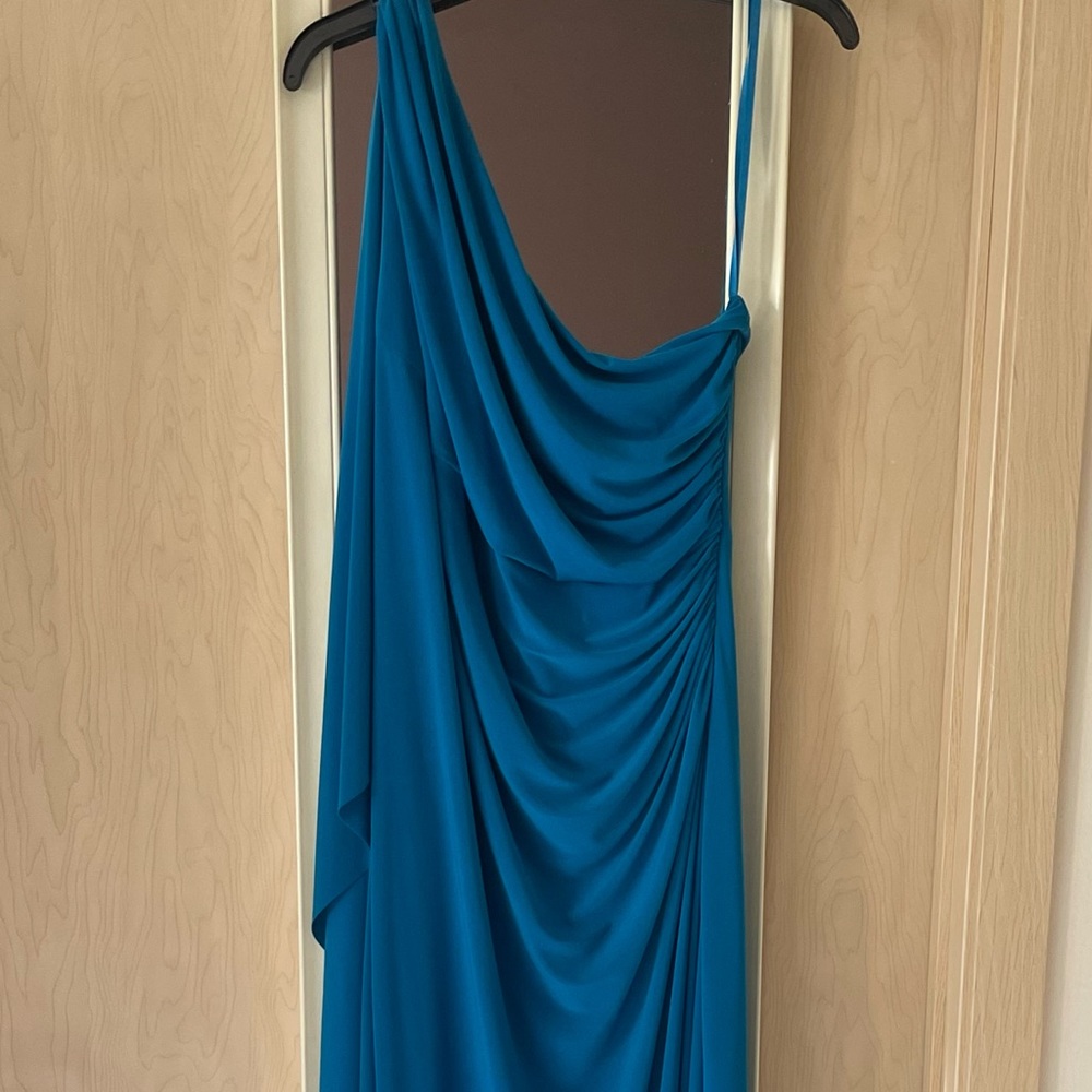 Size 18, Lauren Ralph Lauren floor-length Grecian-style gown